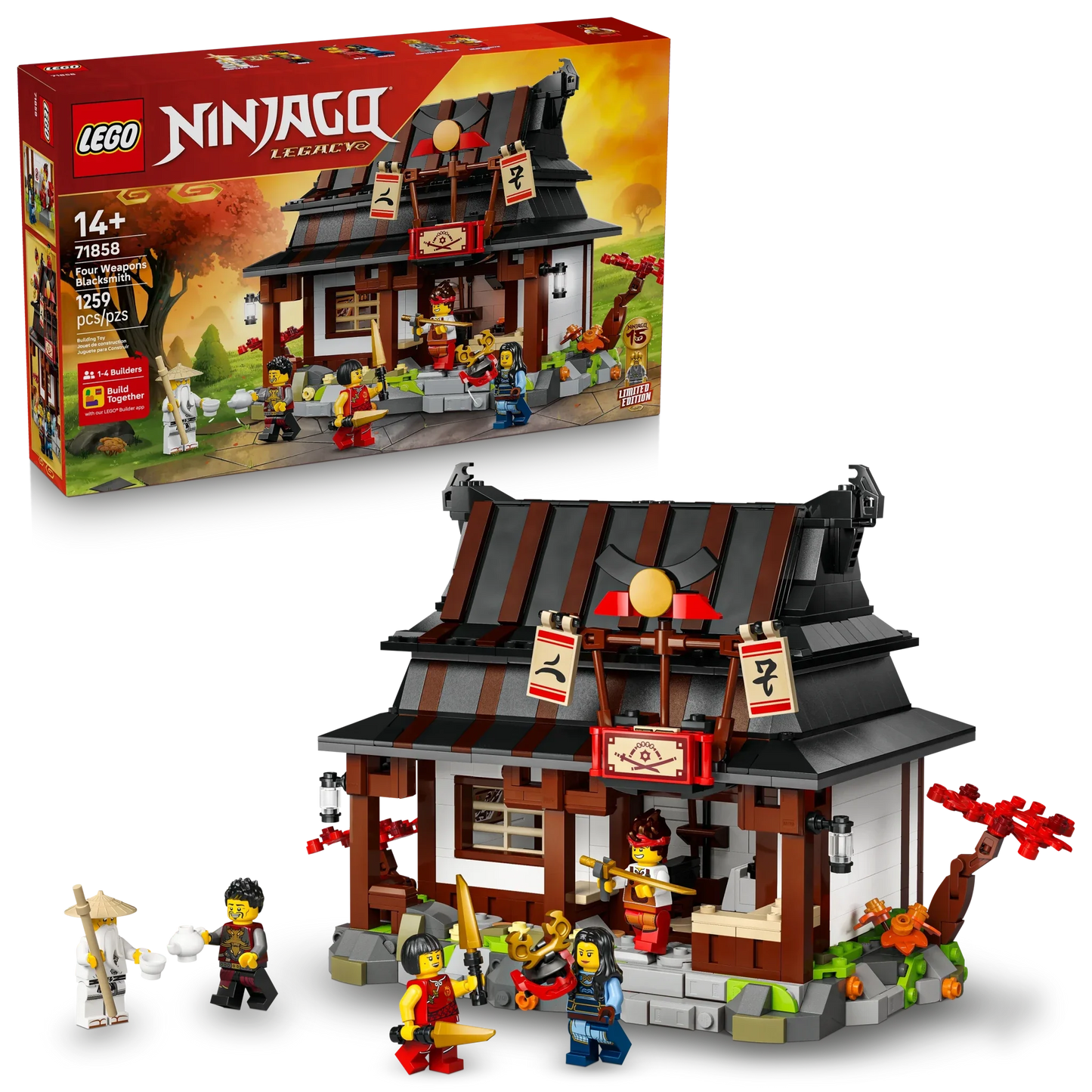 LEGO Ninjago Four Weapons Blacksmith 15th Anniversary