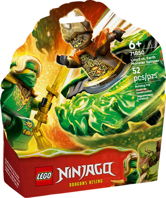 compare product LEGO Ninjago Lloyd vs. Elemental Monster Spinner