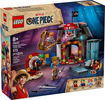 compare product LEGO ONE PIECE Buggy the Clown's Circus Tent