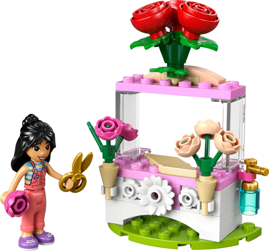 LEGO Recruitment Bags Flower Stand with Roses