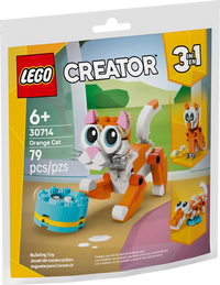 LEGO Recruitment Bags Orange Cat