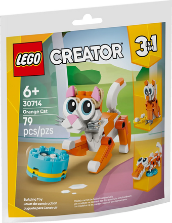 compare product LEGO Recruitment Bags Orange Cat