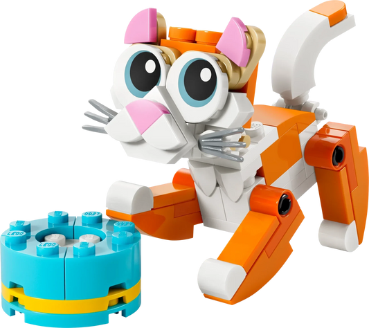 LEGO Recruitment Bags Orange Cat