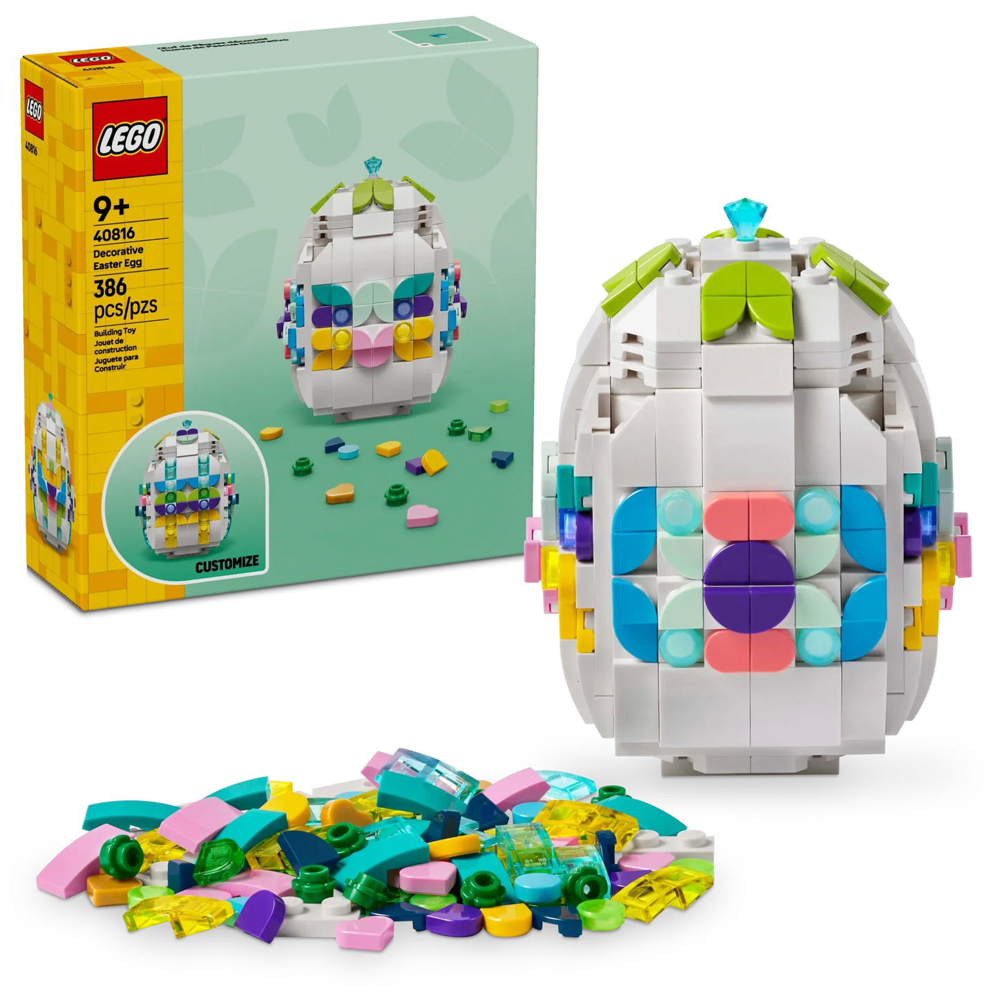LEGO Seasons and Occasions Decorative Easter Egg