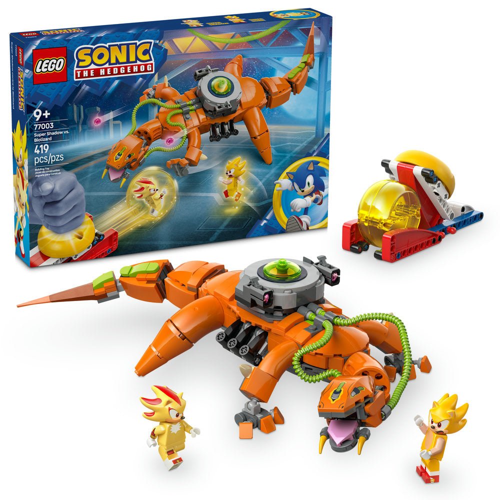 LEGO Sonic Super Shadow vs. Biolizard