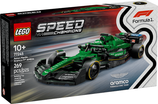 LEGO Speed Champions Aston Martin Aramco F1 AMR24 Race Car