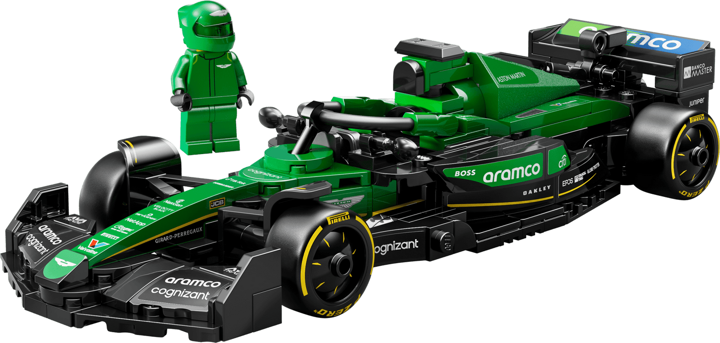 LEGO Speed Champions Aston Martin Aramco F1 AMR24 Race Car
