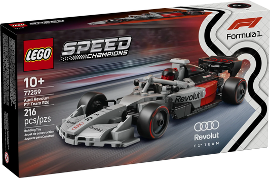 LEGO Speed Champions Audi Revolut F1 Team R26 Race Car