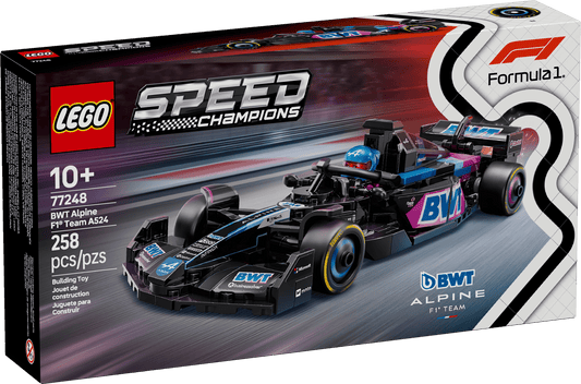 LEGO Speed Champions BWT Alpine F1 Team A524 Race Car