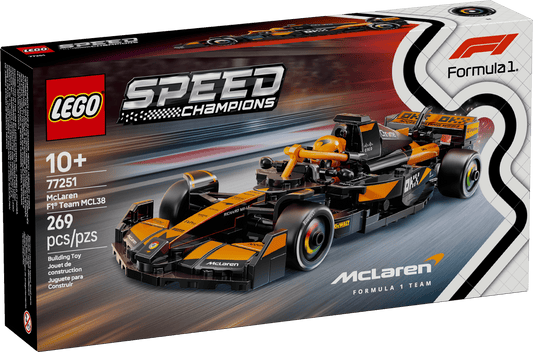 LEGO Speed Champions McLaren F1 Team MCL38 Race Car