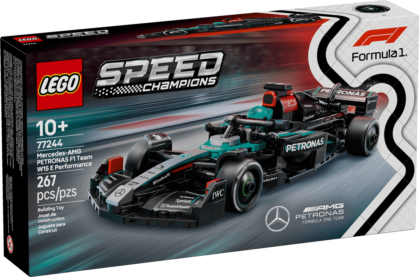 LEGO Speed Champions Mercedes-AMG F1 W15 Race Car