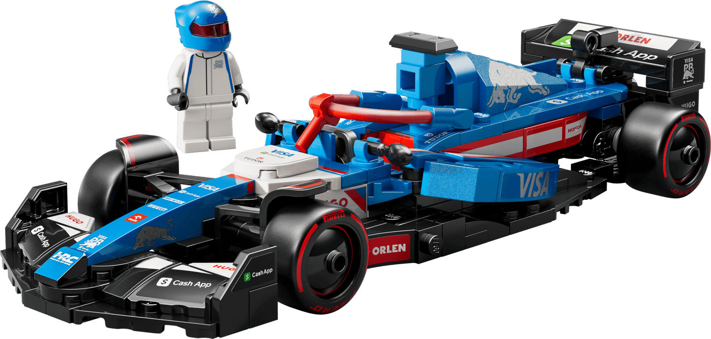 LEGO Speed Champions Visa Cash App RB VCARB 01 F1 Race Car