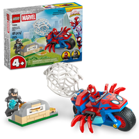 LEGO Spidey Spidey on his Motorcycle vs. Rhino