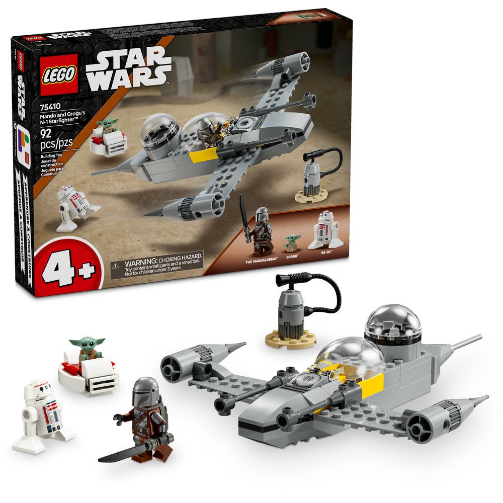 LEGO Star Wars Mando and Grogu's N-1 Starfighter