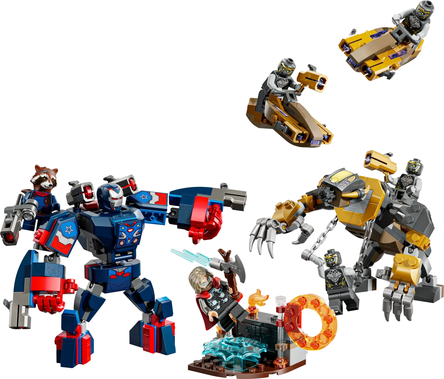 LEGO Super Heroes Marvel Avengers: Endgame Thor vs. Chitauri