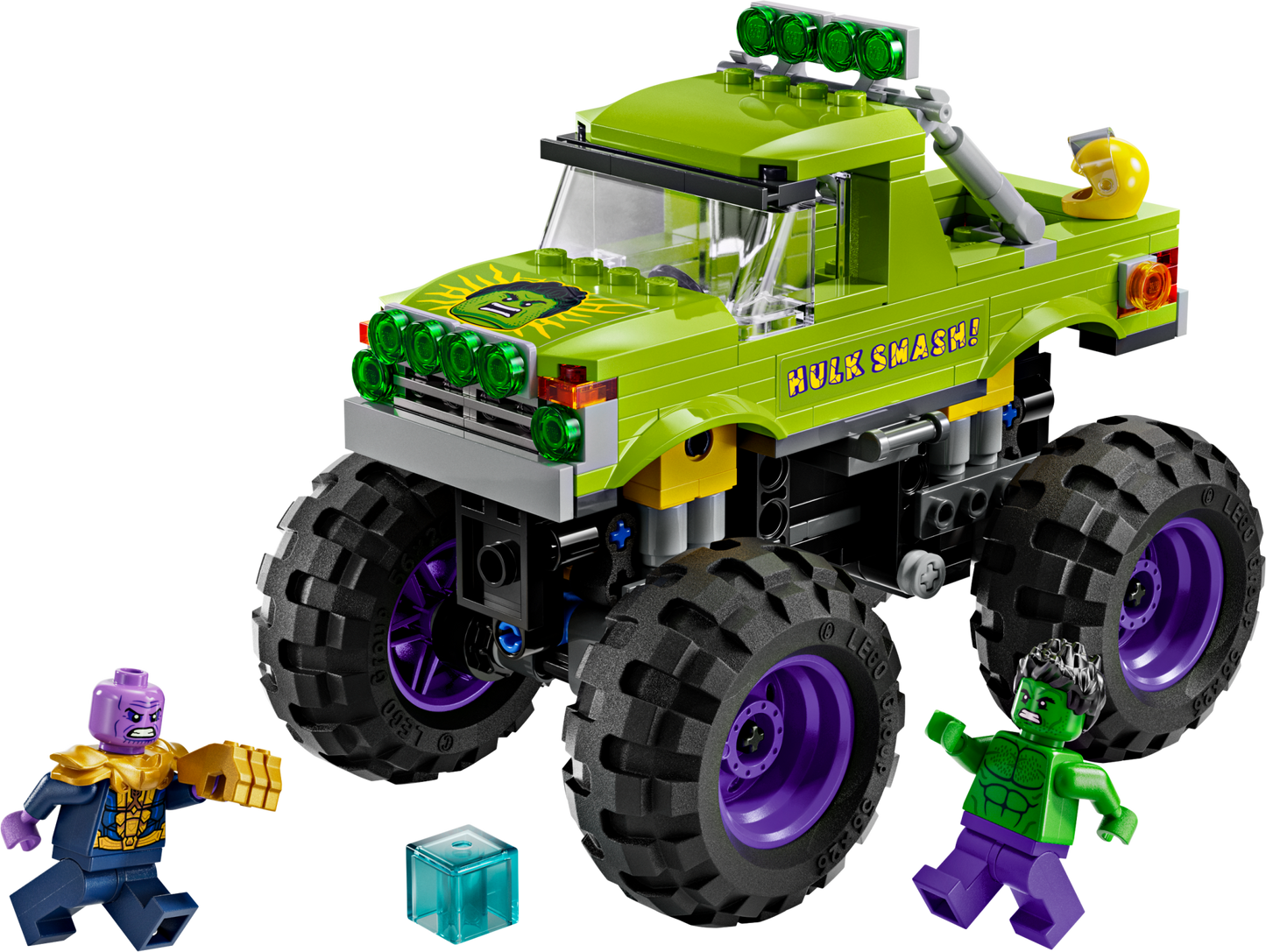 LEGO Super Heroes Marvel The Hulk Truck vs. Thanos