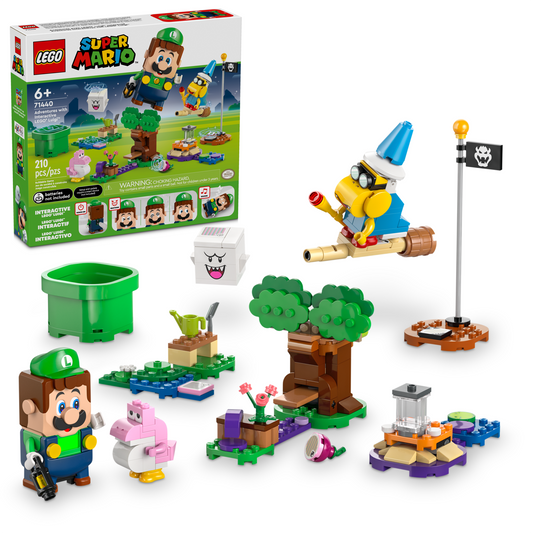 LEGO Super Mario Adventures with Interactive LEGO Luigi