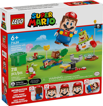compare product LEGO Super Mario Adventures with Interactive LEGO Mario