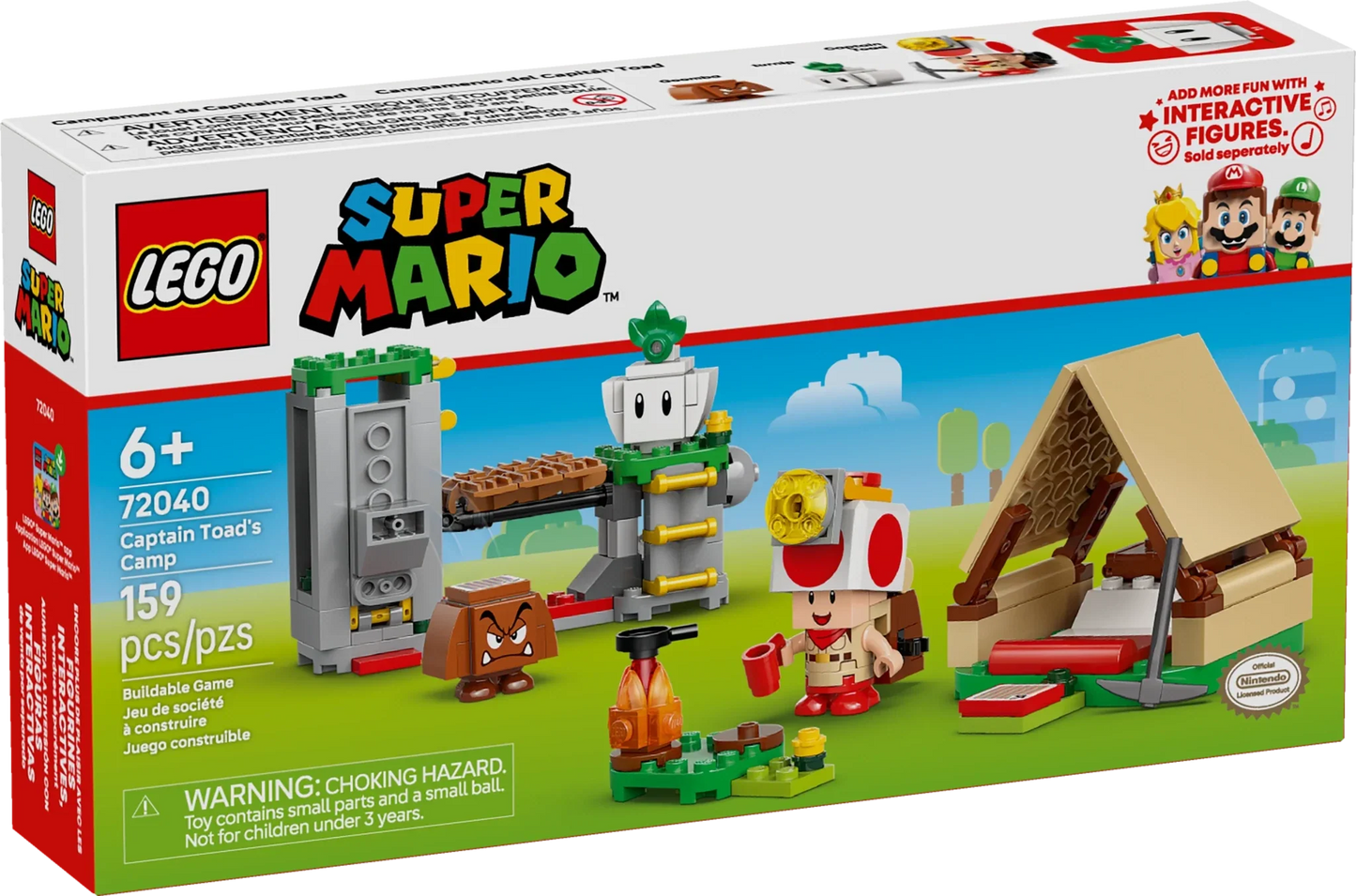 LEGO Super Mario Captain Toad's Camp