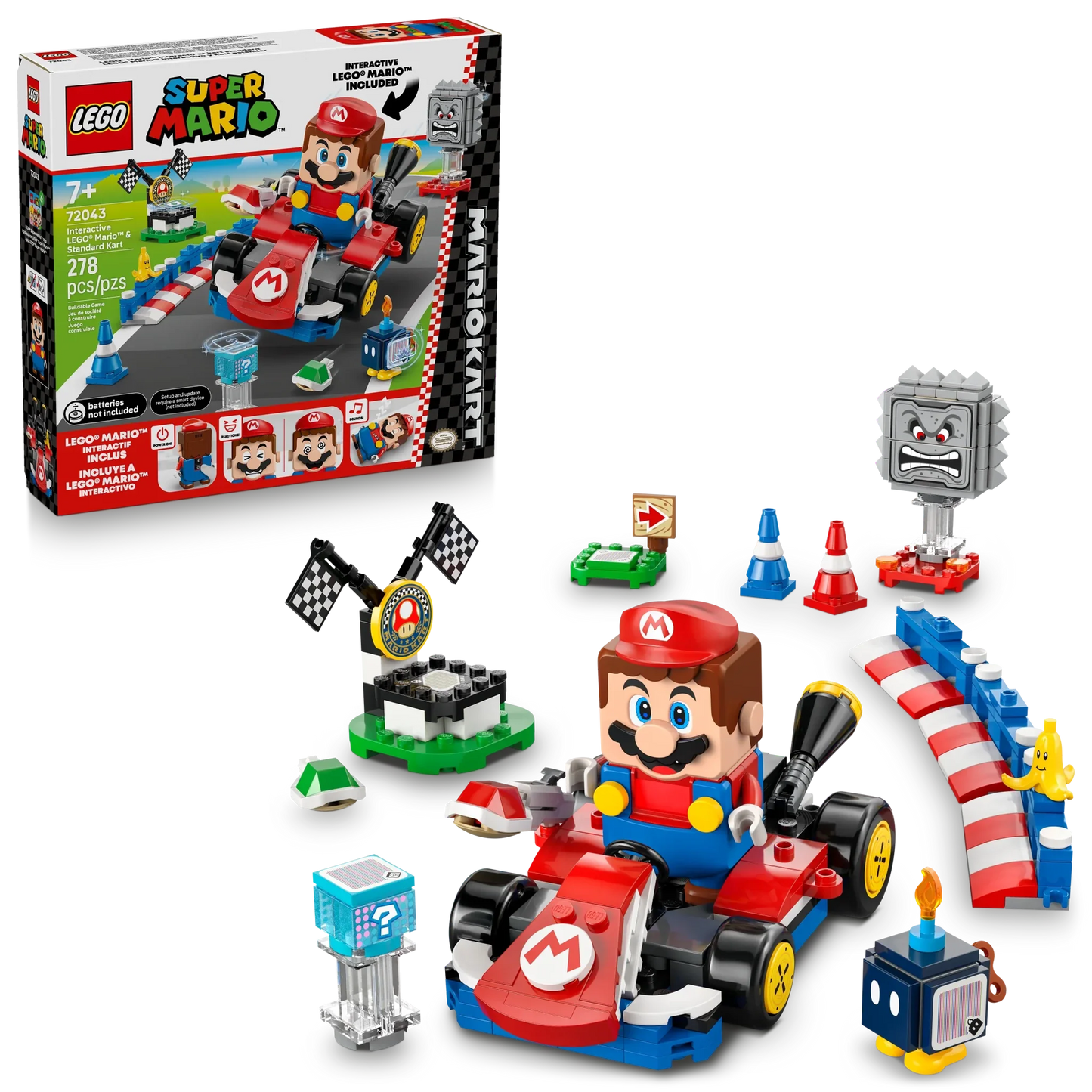 LEGO Super Mario Mario Kart Interactive LEGO Mario & Standard Kart