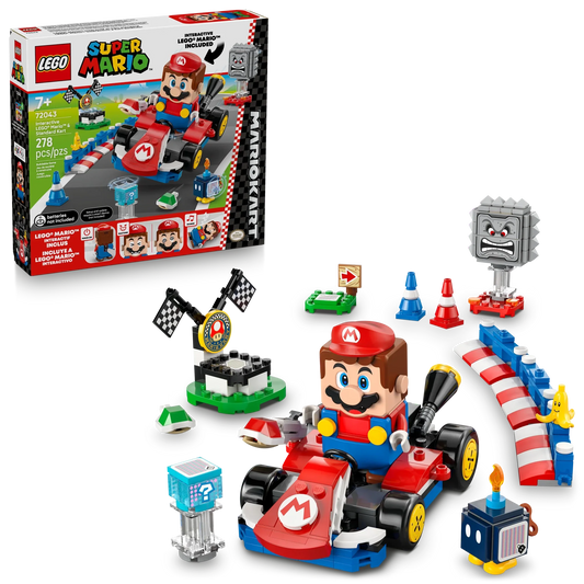 LEGO Super Mario Mario Kart Interactive LEGO Mario & Standard Kart
