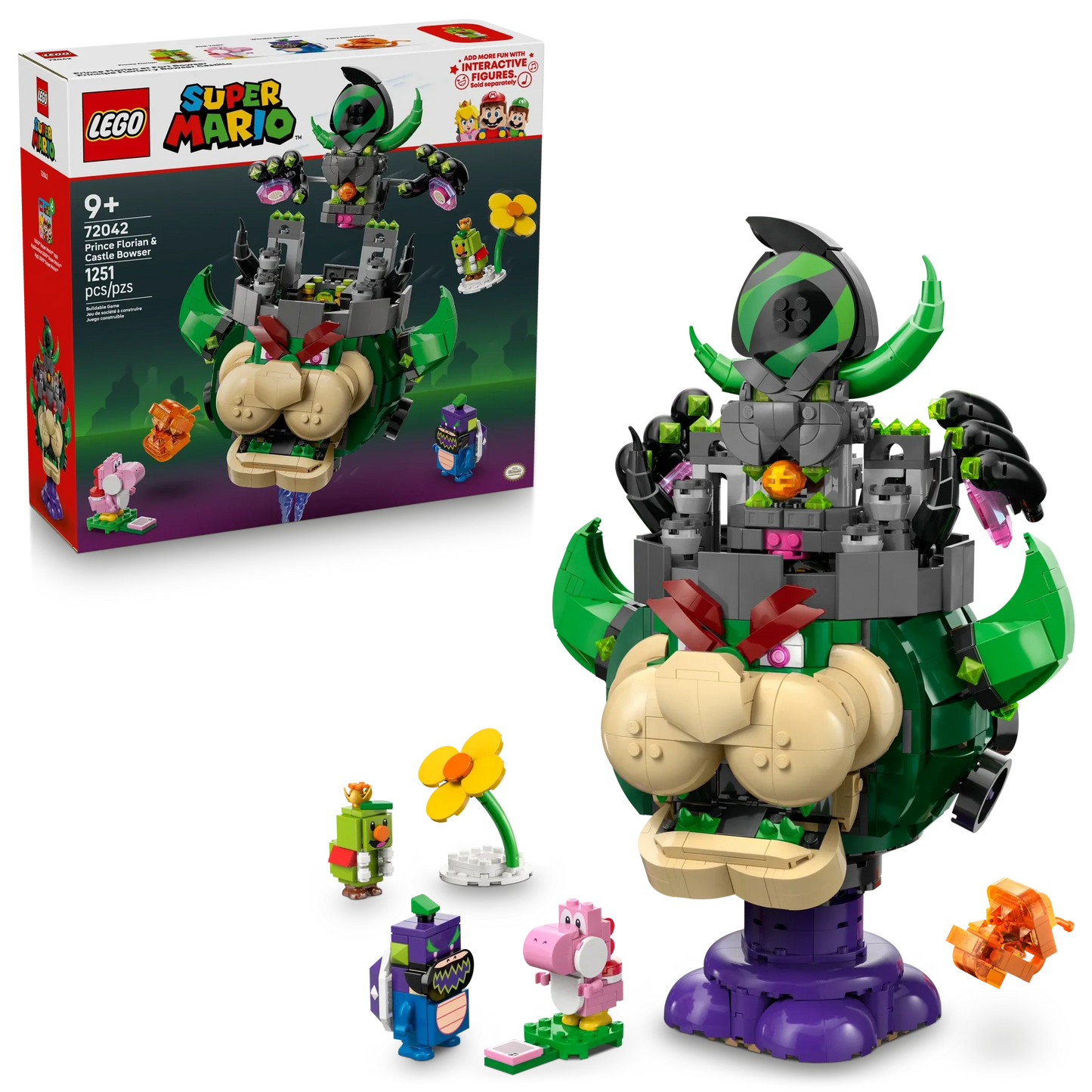 LEGO Super Mario Prince Florian & Castle Bowser