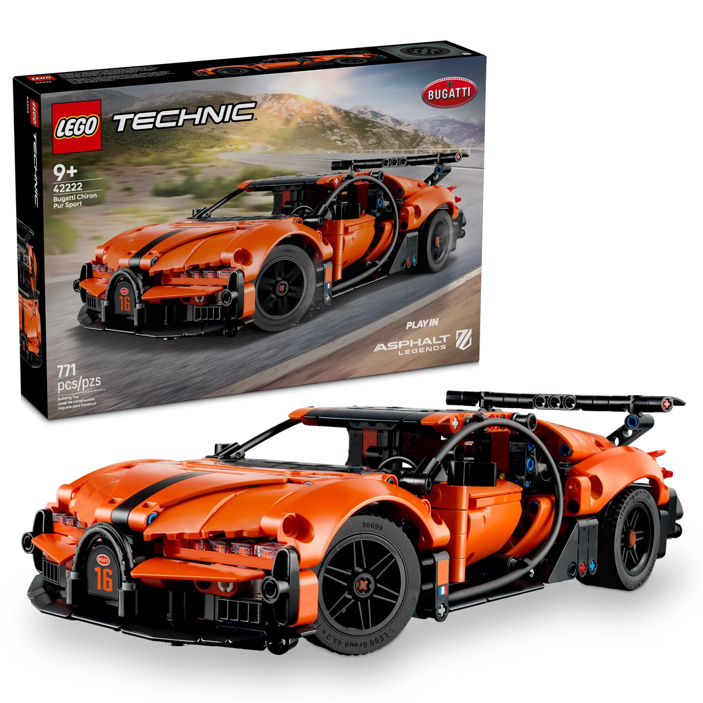 LEGO Technic Bugatti Chiron Pur Sport Hyper Car