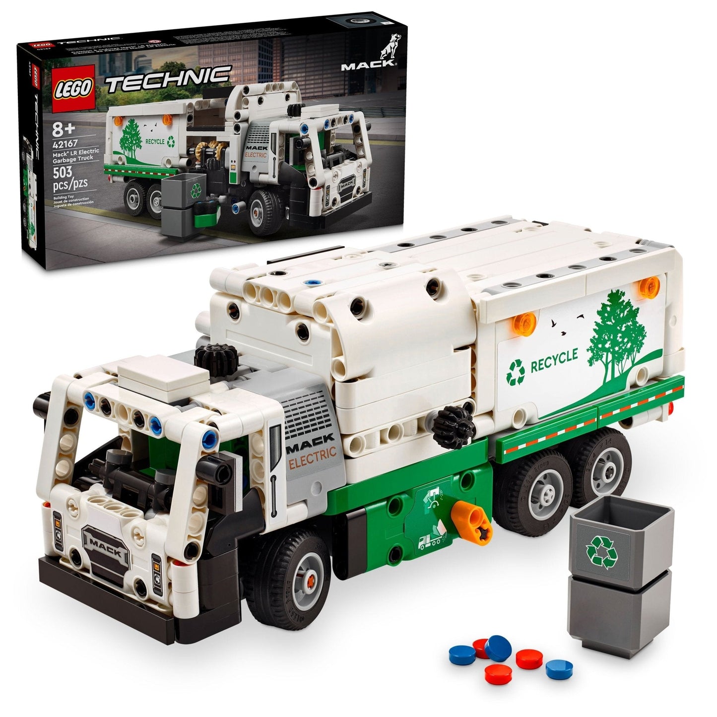 LEGO Technic Mack LR Electric Garbage Truck
