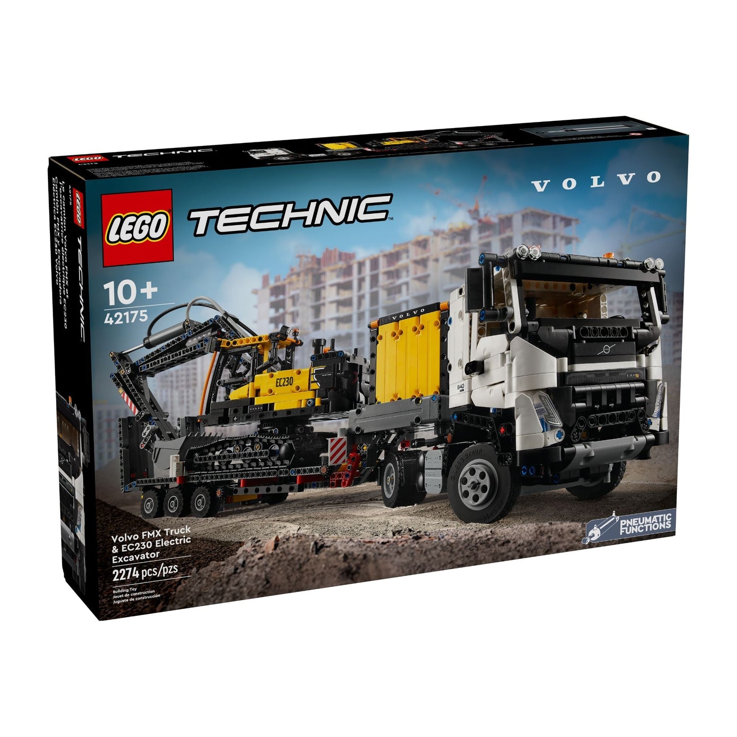 LEGO Technic Volvo FMX Truck & EC230 Electric Excavator