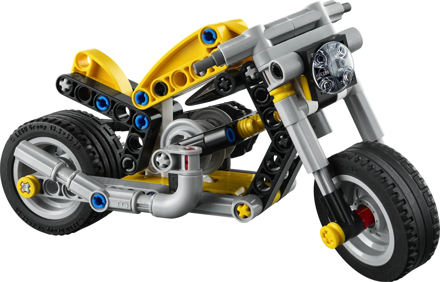 LEGO Technic Yellow Motorcycle