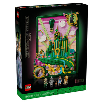 compare product LEGO Wicked Emerald City Wall Art