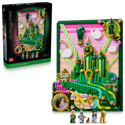 LEGO Wicked Emerald City Wall Art