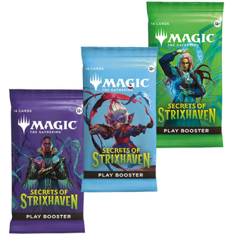 compare product Magic The Gathering Secrets of Strixhaven Play Booster Pack