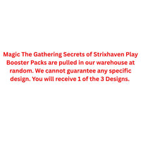 Magic The Gathering Secrets of Strixhaven Play Booster Pack