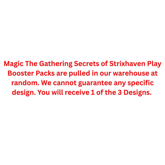 Magic The Gathering Secrets of Strixhaven Play Booster Pack