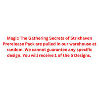 Magic The Gathering Secrets of Strixhaven Prerelease Pack