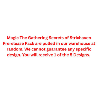 compare product Magic The Gathering Secrets of Strixhaven Prerelease Pack