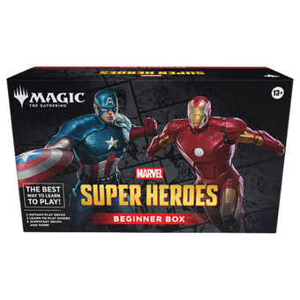 compare product Magic The Gathering Universes Beyond Marvel Super Heroes Beginner Box