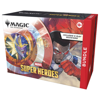 compare product Magic The Gathering Universes Beyond Marvel Super Heroes Bundle
