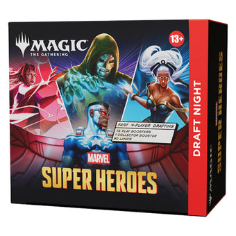 compare product Magic The Gathering Universes Beyond Marvel Super Heroes Draft Night Box