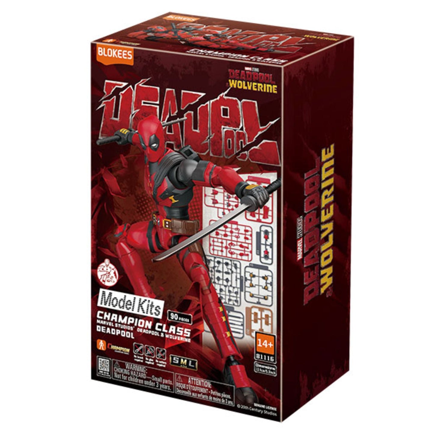 Blokees Marvel 5.3-inch Champion Class CC04 Infinity SAGA Deadpool