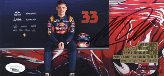 Max Verstappen Autographed Scuderia Toro Rosso Rookie Photo