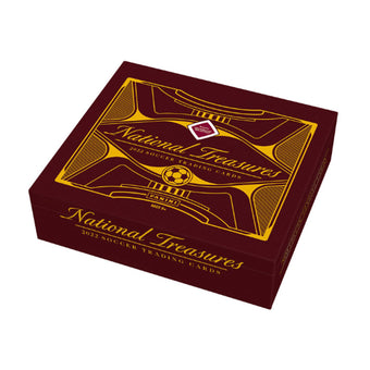compare product 2022 Panini National Treasures FIFA Road To World Cup Soccer Hobby 4 Box Case