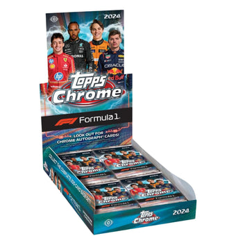 compare product 2024 Topps Chrome Formula 1 Racing Hobby Box