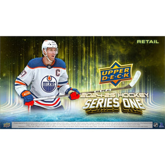 compare product 2024/25 Upper Deck Series 1 Hockey Gravity Feed Pack