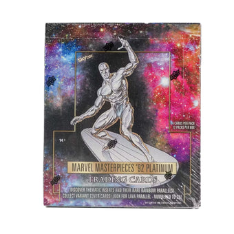 compare product 2024 Upper Deck Marvel Masterpieces '92 Platinum Hobby Box