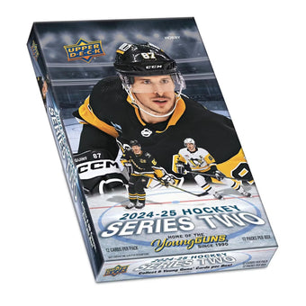 compare product 2024/25 Upper Deck Series 2 Hockey Hobby Box