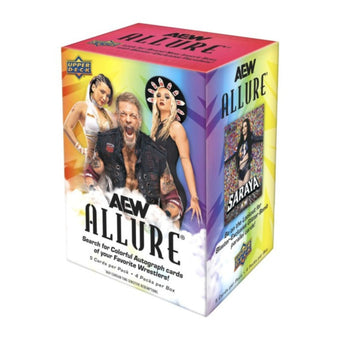 compare product 2024 Upper Deck AEW Allure Wrestling Blaster Box