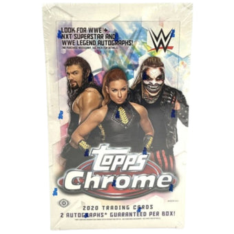 compare product 2020 Topps Chrome WWE Hobby Box