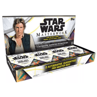 compare product 2024 Topps Star Wars Masterwork Hobby Box